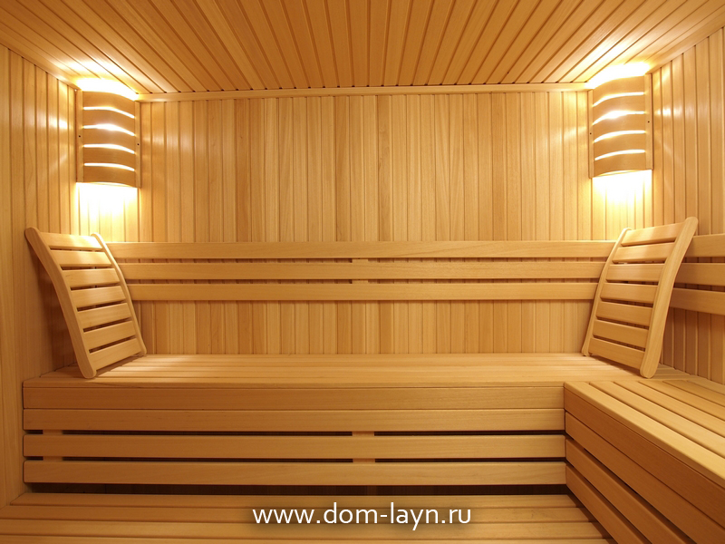 Внутренняя отделка деревянной бани